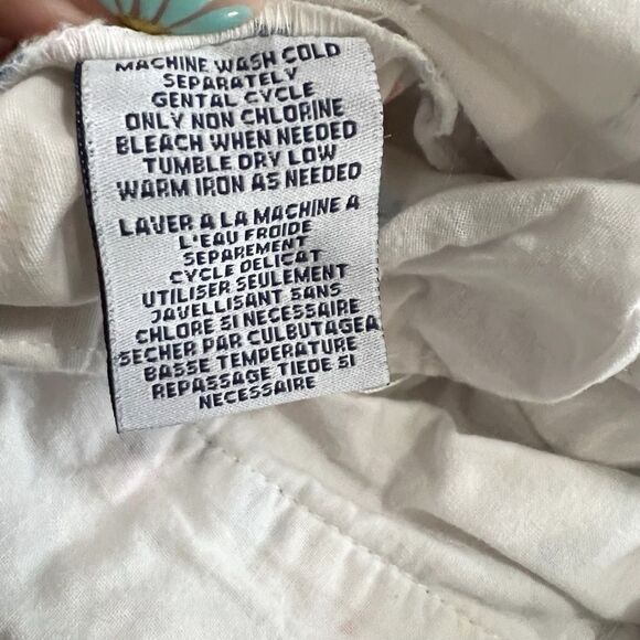 Caribbean Joe White Multicolored Star Print Shorts Size 12 - Picture 5 of 10